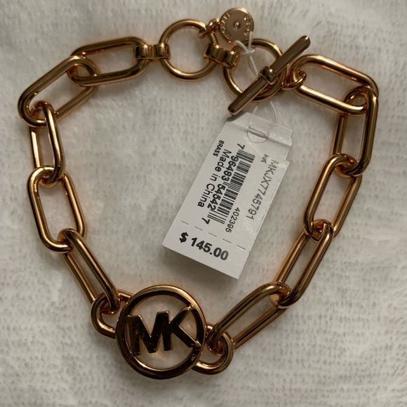 NEW MICHAEL KORS CHAIN LINK BRACELET - Picture 7 of 8